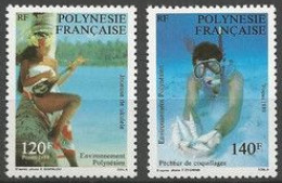 Polynésie Française - 1989 - Paire N° 331/332 ** - - Ungebraucht