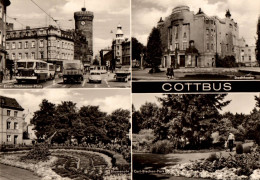 B7038 - TOP Cottbus Bus Omnibus Ikarus Theater - Bild Und Heimat Reichenbach - Cottbus