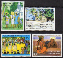 Polynésie Française - 1984 - Série N° 223 à 226 ** - Nuevos
