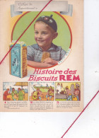 PROTEGE CAHIERS BISCUITS  REM - Alimentaire
