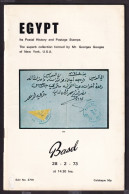 DDEE 928 -- EGYPT Famous Collection Georges Gougas - Auction Catalogue 44 Pg - Robson Lowe Basle 1973 - Catalogues For Auction Houses