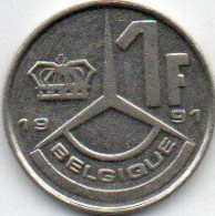 1 Franc   1991 - 1 Franc