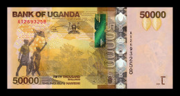 Uganda 50000 Shillings 2021 Pick 54d Sc Unc - Oeganda