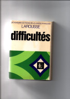 Dictionnaire De Poche Des Difficultes De La Langue Francaise  Larousse 1971 - Dictionnaires