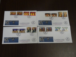 Greece 2002 Greek Dances Imperforate+Perf 17 Unofficial FDC - FDC