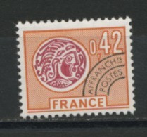 FRANCE -  PRÉOBLITÉRÉ MONNAIE GAULOISE - N° Yvert  134** - 1964-1988