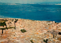 HERAULT MEZE VUE GENERALE AERIENNE L'ETANG DE THAU(scan Recto-verso) KEVREN0537 - Mèze