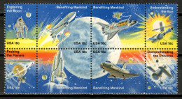 United States 1981 USA / Space Astronomy MNH Astronomia Espacio Astronomie / Kp28  36-6 - Astrologia