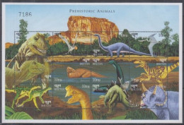 Bhutan 1999 / Prehistoric Animals MNH Dinosaurios Prähistorischen Tieren / Cu2934  36-6 - Prehistorics