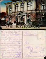 Postcard Mitau Jelgava Елгава Civilverwaltung - Kutsche 1918 - Latvia