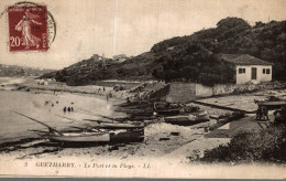 Guetharry Le Port Et La Plage - Guethary