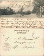 Ansichtskarte Celle Bahnhofstrasse - Triftstrasse. 1900 - Celle