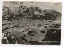 Blick Vom KÄSERRUGG Gegen Das Säntismassiv, Berg-Panorama Säntis - Wildhaus-Alt Sankt Johann