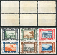 1933 - ** (Catalogo Sassone N.° PA 45/50) (36) - Correo Aéreo