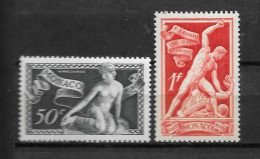 1948 - 314 à 315 **MNH  - Sculpteur Bosio - Neufs