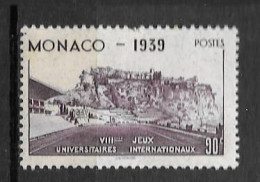 1939 - 197 *MH  - Jeux Universitaires - Nuevos