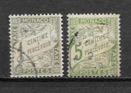 TAXE - 1905 - 1 + 2  - Segnatasse