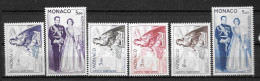 PA - 1960 - 73 à 78 *MH - Sainte Dévote - Airmail