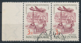 1958. The Hungarian Airmail Stamp Is 40 Years Old - L - Misprint - Errors, Freaks & Oddities (EFO)