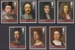 GROSSBRITANNIEN GRANDE BRETAGNE GB 2010 HOUSE OF STUART SET OF 6V MNH SG 3087-93 SN 2807-13 MI 2964-70 YT 3350-56 - Unused Stamps