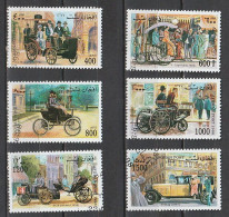 Afghanistan 1791-1796 Serie Complete Oblitéré 1998 - Autos