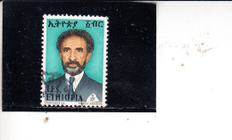 ETIOPIA   1973 - Yvert   688° - Serie Corrente - Ethiopië