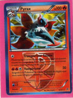 Carte Pokemon Francaise 2013 Noir Et Blanc Explosion Plasma 13/101 Pyrax 100pv Bon Etat - Nero E Bianco