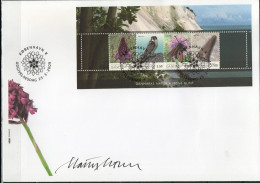 Martin Mörck. Denmark 2009. Denmark's Nature. Michel Bl.36 FDC. Signed. - FDC