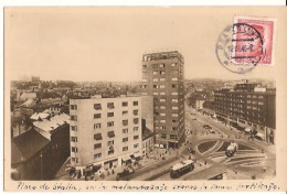 BRATISLAVA PLACO DE STALLIN  1946 TROLLY-BUS  Nr  1711 D1 - Slovaquie