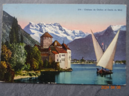 CHATEAU DE CHILLON ET DENTS DU MIDI - Veytaux