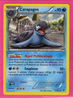 Carte Pokemon Francaise 2013 Noir Et Blanc Explosion Plasma 27/101 Carapagos 90pv Neuve - Noir & Blanc