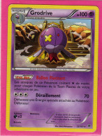 Carte Pokemon Francaise 2013 Noir Et Blanc Explosion Plasma 35/101 Grodrive 100pv Bon Etat - Nero E Bianco