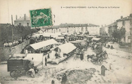 TOP - 87 - HAUTE VIENNE - CHATEAUPONSAC - La Foire, Place De La Fontaine - FR87-15 - Chateauponsac