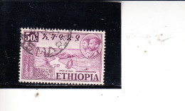 ETIOPIA   1949 - Yvert   271° -   Effigi - Ethiopië