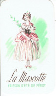 Carte Parfum FRISSON D'ETE Parfumerie LA MASCOTTE De PEROT - Vintage (until 1960)