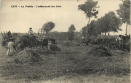 Ervy - La Prairie - L'enlèvement Des Foins - Ervy-le-Chatel