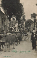 TOP - 87 - HAUTE VIENNE - BELLAC - Carte Photo - Cavalcade Du 23 Juin - Char De L'agriculture - FR87-19 - Bellac