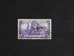 ITALIE ITALIA YT 281 OBLITERE - ACADEMIE NAVALE DE LIVOURNE / NAVIRE ECOLE AMERIGO VESPUCCI - Used