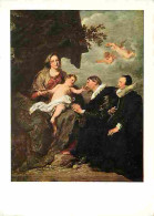 Art - Peinture - Anton Van Dyck - La Vierge Aux Donateurs - CPM - Voir Scans Recto-Verso - Malerei & Gemälde