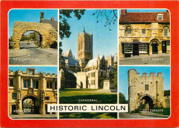 Angleterre - Lincoln - Historic Lincoln - Multivues - Vieilles Pierres - Lincolnshire - England - Royaume Uni - UK - Uni - Lincoln