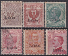 F-EX49191 LIBYA ITALY COLONIES STAMPS LOT 1912-17.  - Libya