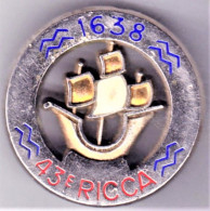 43° RICCA. 43° Régiment D’Infanterie Et De Commandement De Corps D’Armée. Delsart.3190. - Esercito