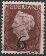 MiNr. 480 Niederlande       1947/1948. Freimarken: Königin Wilhelmina. - Used Stamps