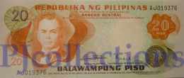 PHILIPPINES 20 PISO 1969 PICK 150a UNC - Filippijnen