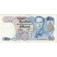 Thaïlande, 50 Baht, KM:90b, TTB - Thaïlande