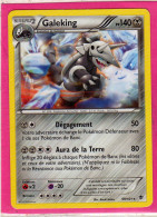 Carte Pokemon Francaise 2013 Noir Et Blanc Explosion Plasma 59/101 Galeking 140pv Bon Etat - Nero E Bianco