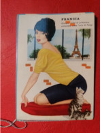 1966 In Giro Per Il Mondo Pin Up Woman Calendarietto Tascabile - Formato Piccolo : 1961-70