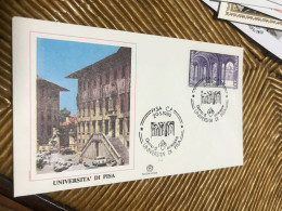 ITALIA FDC STUPENDA BUSTA 1° GIORNO UNIVERSITA' DI PISA  1 VALORE ! - Sonstige - Europa