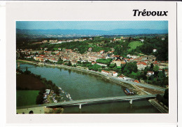 14578 / TREVOUX Ain Vue AERIENNE Pont Vallee Saone 1990s -CIM COMBIER  - Trévoux