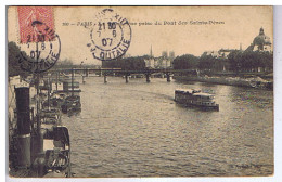 PARIS - La Seine , Vue Prise Du Pont Des Saints-Pères - B. F. N° 100 - La Seine Et Ses Bords